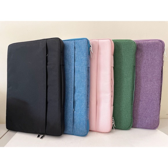 COPY - Laptop Sleeve Pouch Case Carry Bag 13" 13.3" 14" MacBook Air, HP, DELL, … - Picture 1 of 9
